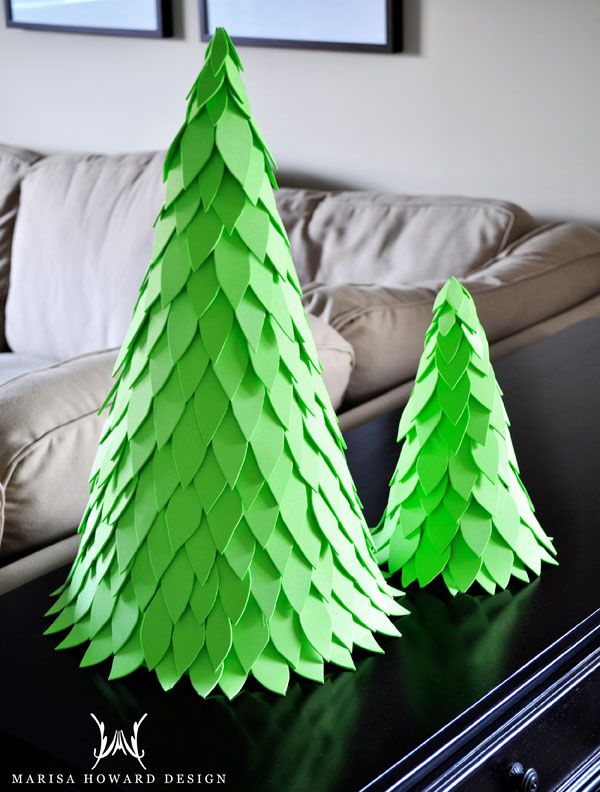 Easy Foam Christmas Tree