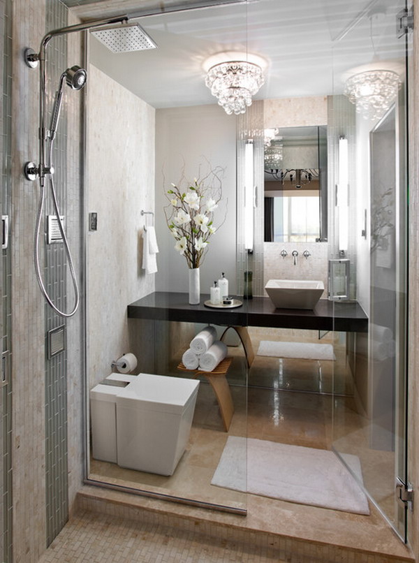 25 Small But Luxury Bathroom Design Ideas