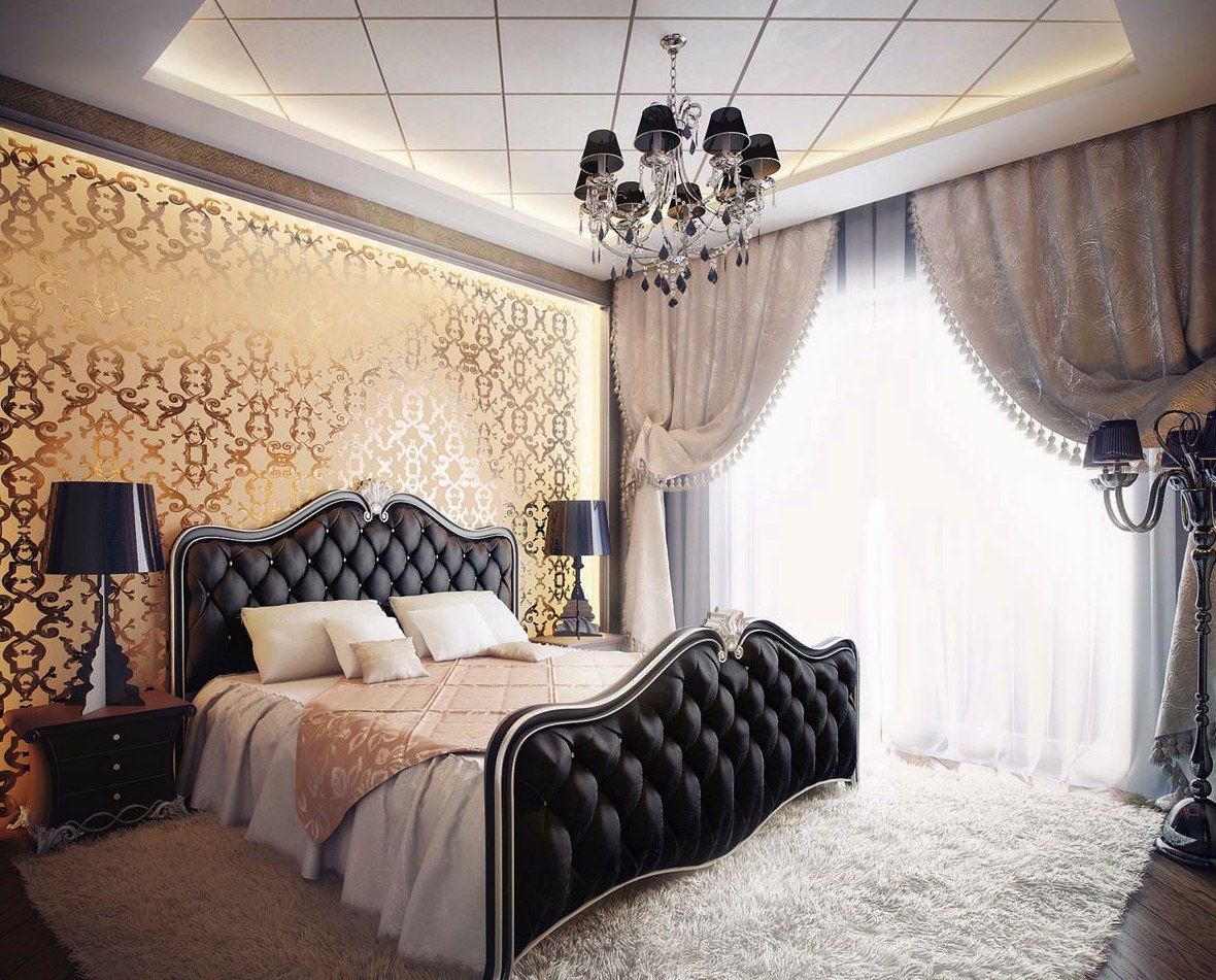 bedrooms-luxurious-classic-bedroom-design