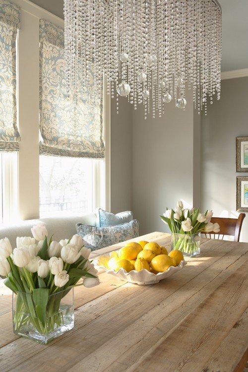 crystal-chandelier-ideas-on-eclectic-dining-room