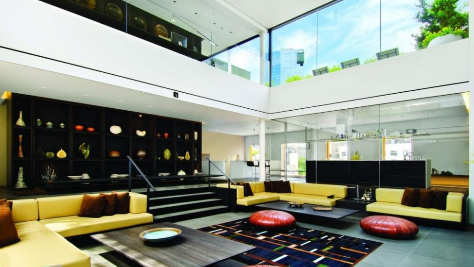 high-ceiling-living-room-design-ideas-modern-furniture