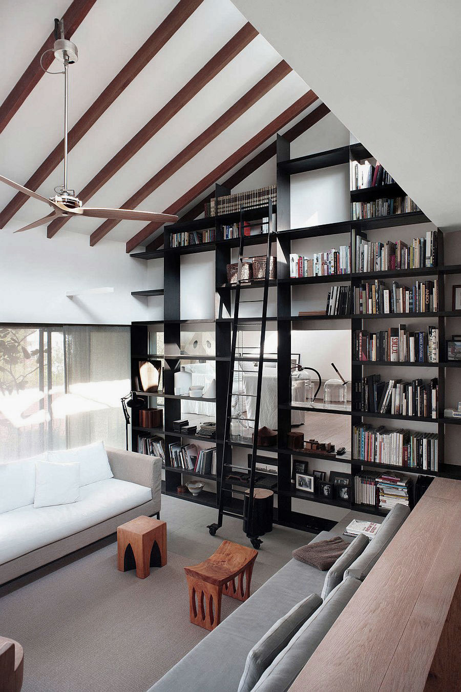 high-ceiling-living-room-ideas