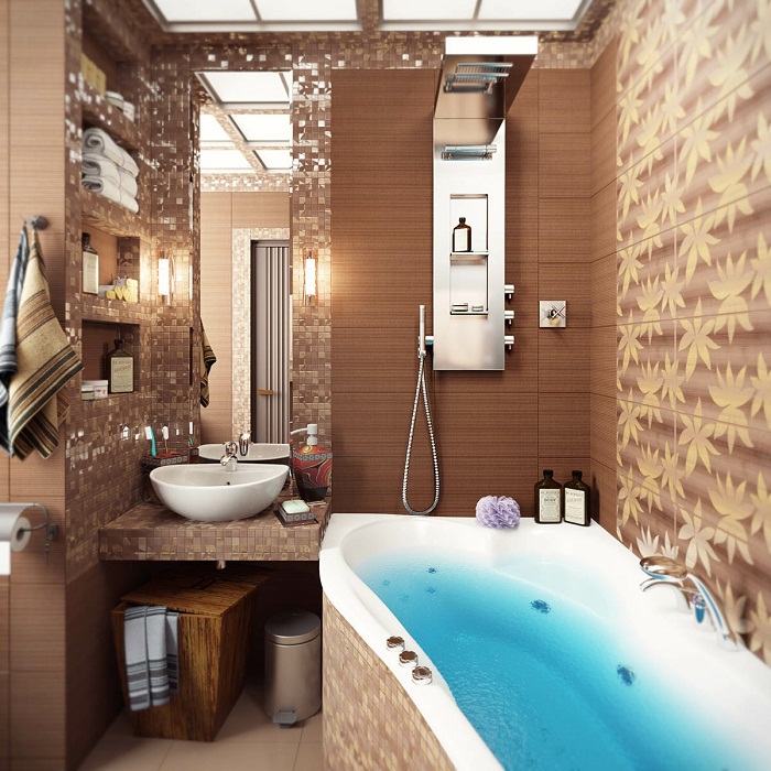 luxury-bathroom-design-with-brown-color