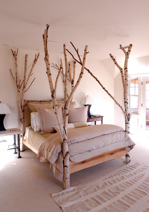 Birch Trees Bring Nature to Your Living Room