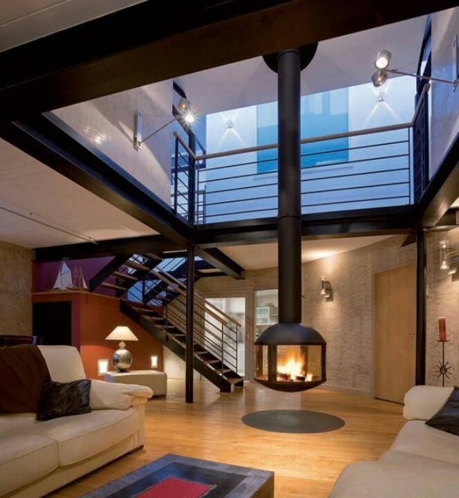 Elegant Fireplace for Contemporary Living Room
