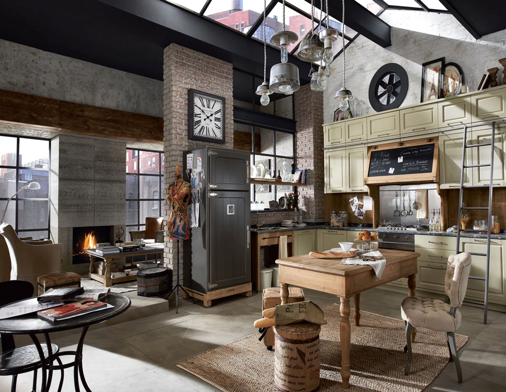 Industrial Bachelor Loft Bachelor Pad Design