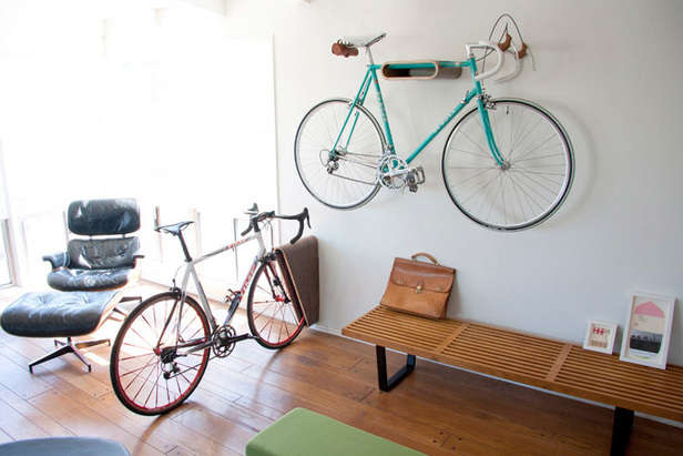 Minimalist Indoor Bike Racks