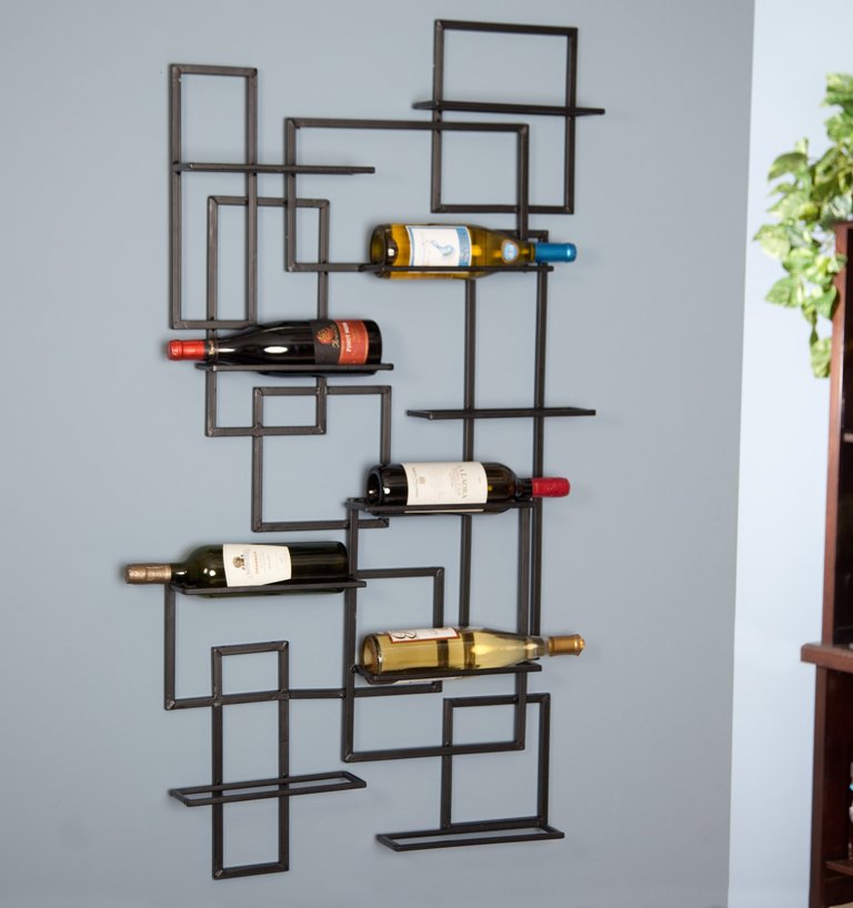 gorgeous-wine-rack-for-wall-with-creative-shapes-design-ideas-you-should-try