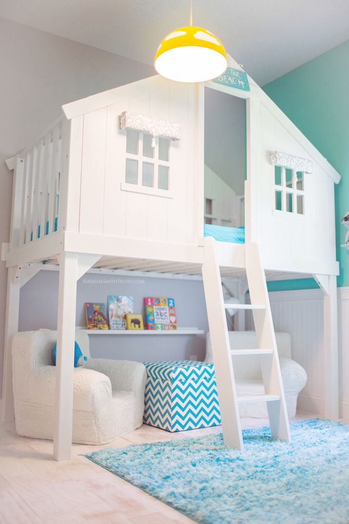 Beautiful indoor cubby house beach style for kids