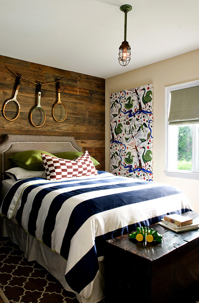 Bedroom Reclaimed Wood Wall