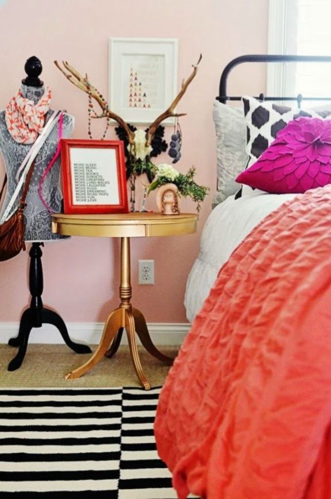 Eclectic Chic bedroom
