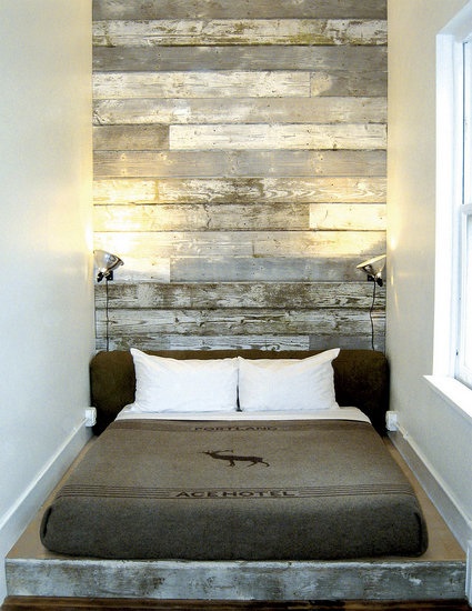 Reclaimed Wood Headboard