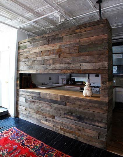 Reclaimed Wood In Kitchen