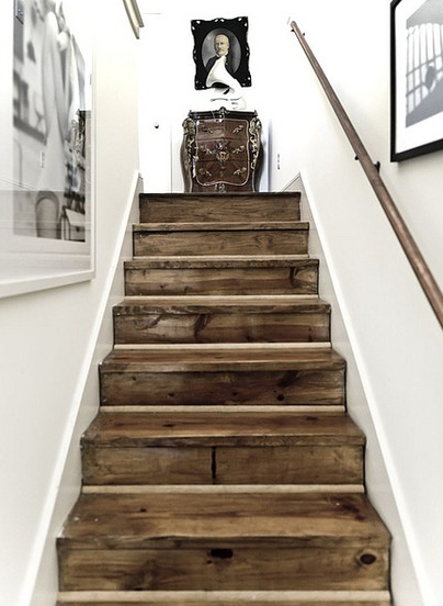 Stairs Reclaimed Wood