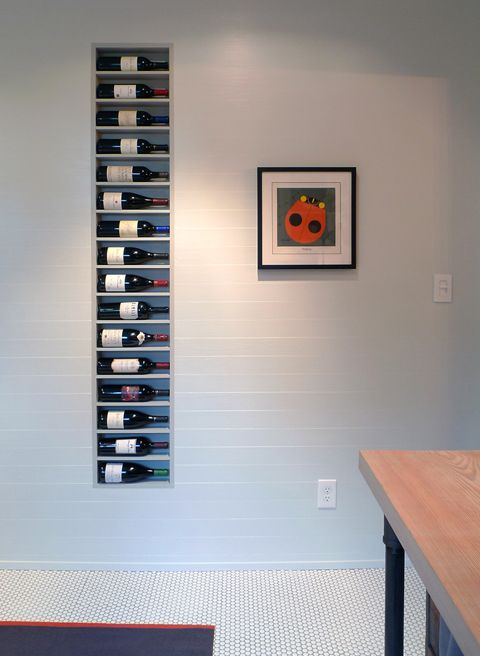 Wines in a wall