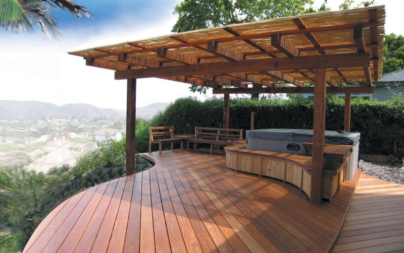 backyard deck design