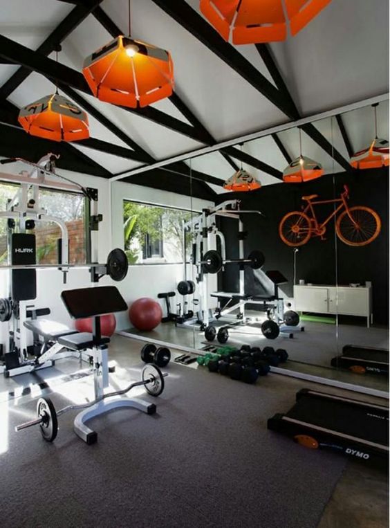 ultra modern home gym