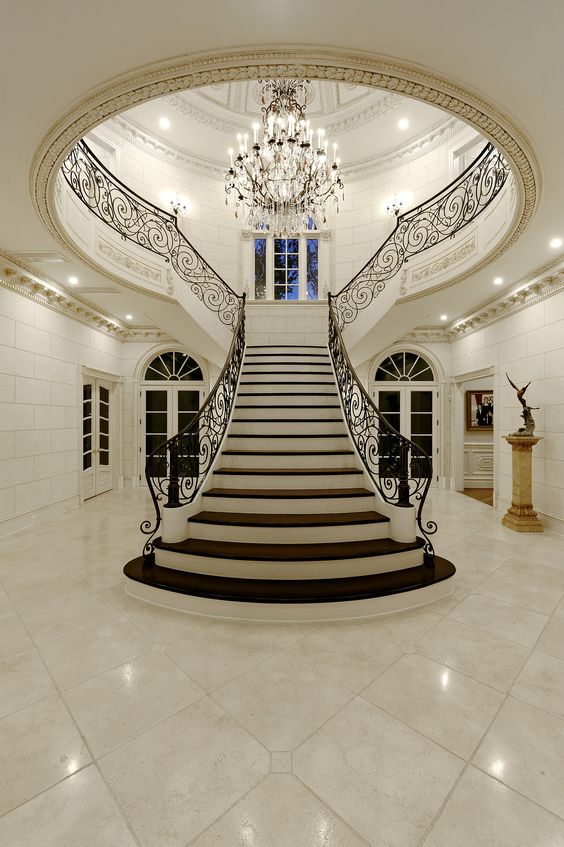 Luxury Foyer Decorating And Design Ideas (15)