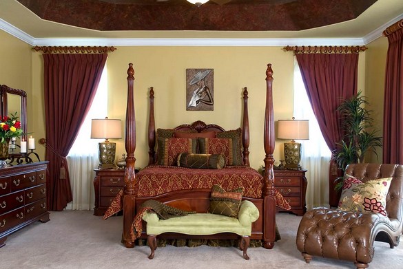 Specially Traditional Bedroom Design