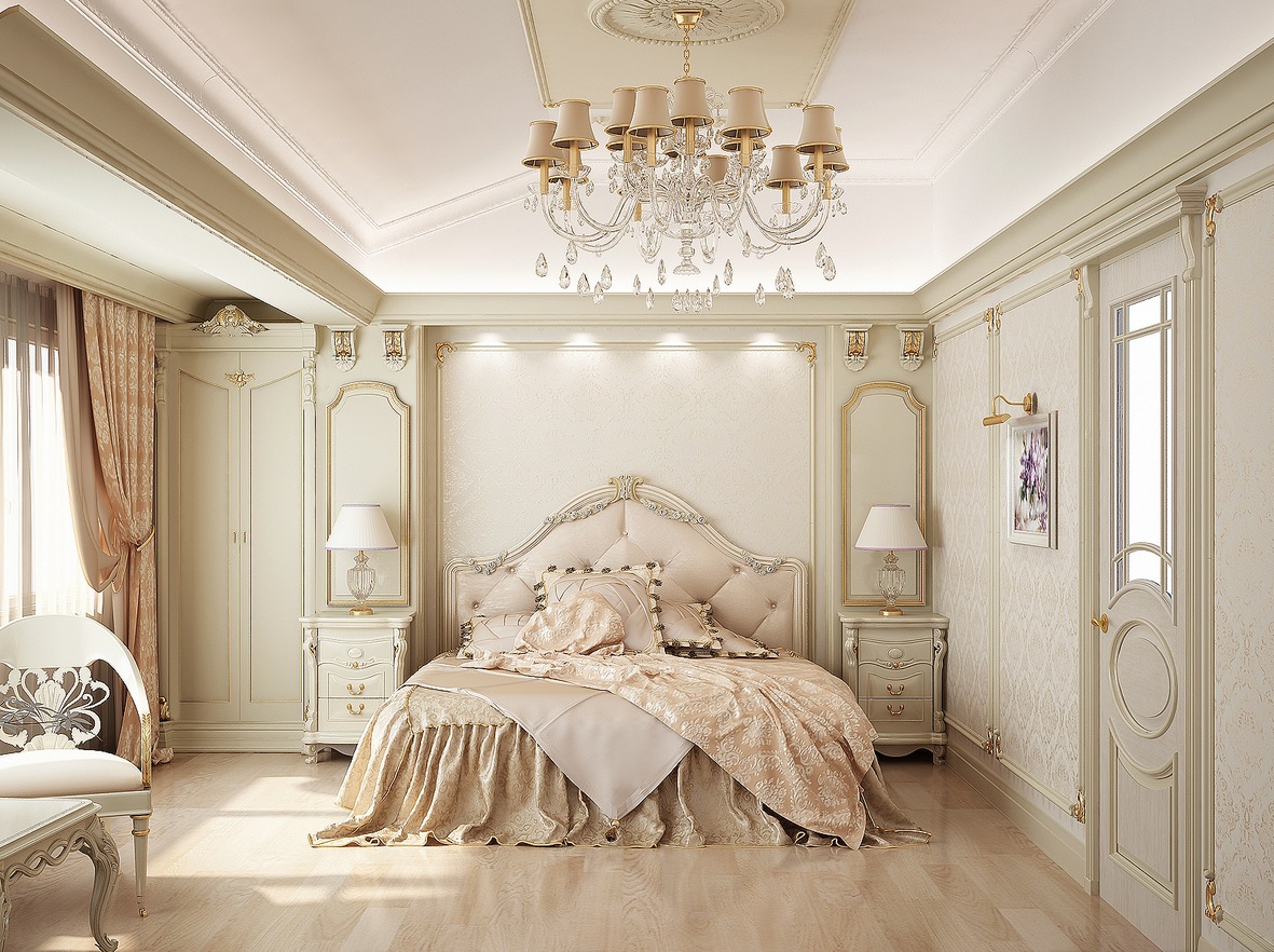 Traditional-Bedroom-with neutral design