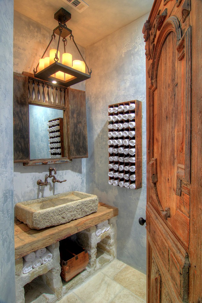 Tuscan Bathroom Design