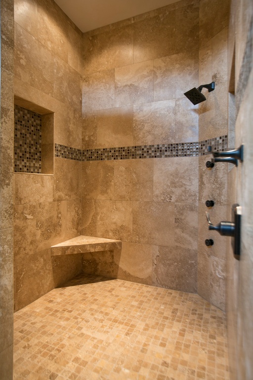 mediterranean-bathroom-with-bathroom-tile-walk-in-shower