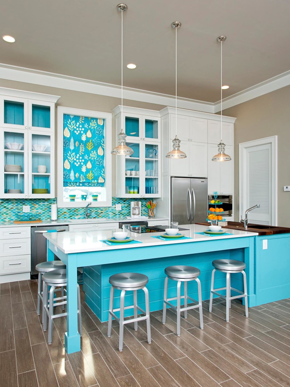 Beach Themed Kitchen Design