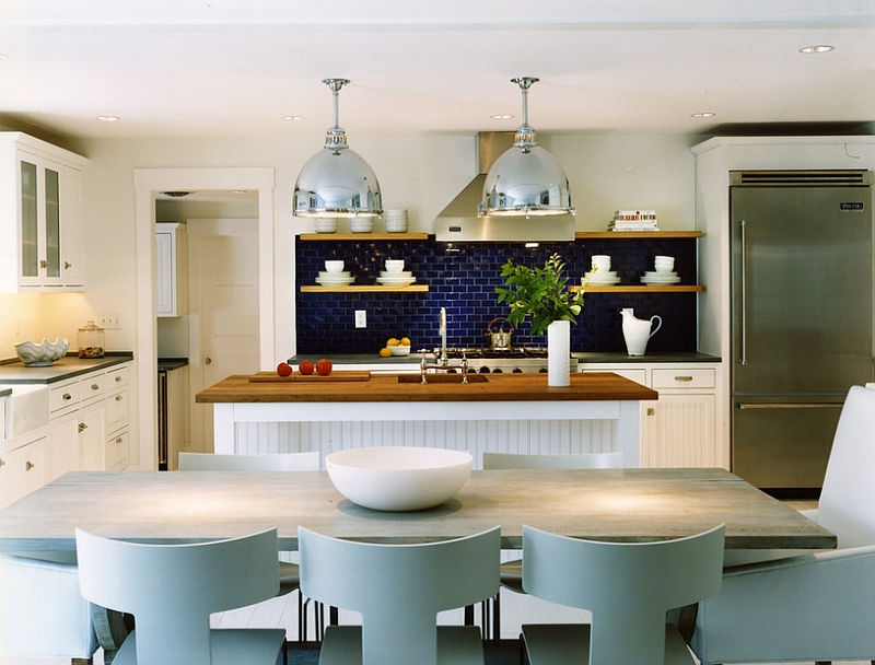 Beach-style-kitchen-with-a-lovely-blue-backsplash