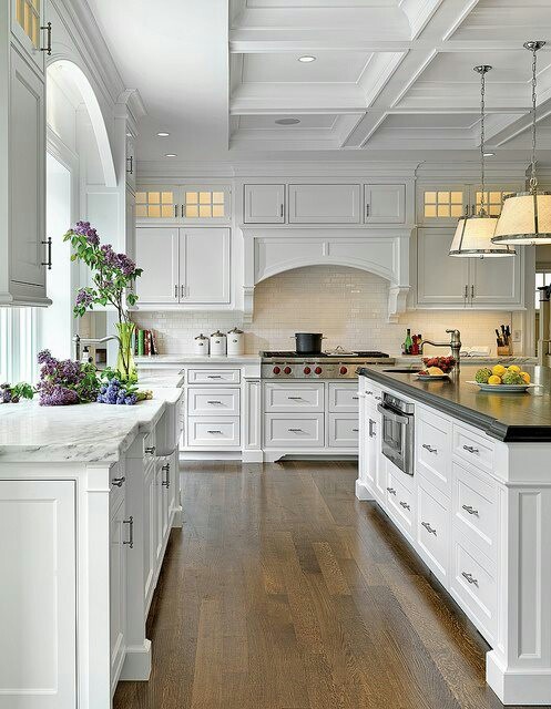Dream kitchen white cabinets