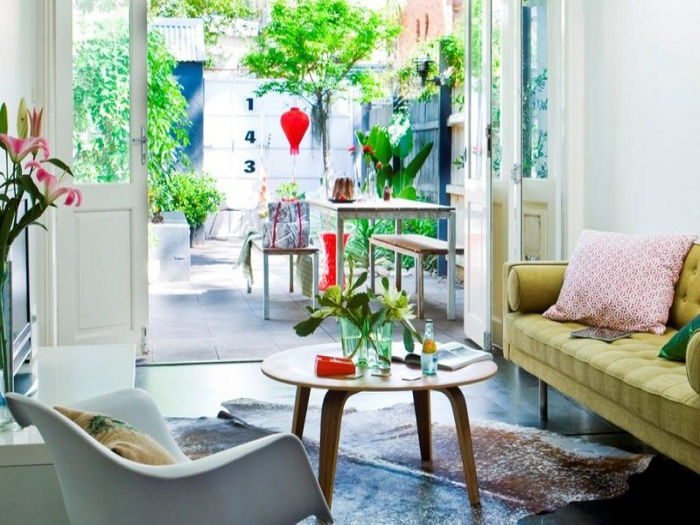 Eclectic indoor & outdoor space