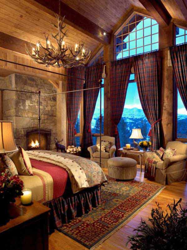 Extraordinary Beautiful Rustic Bedroom Interior Designs