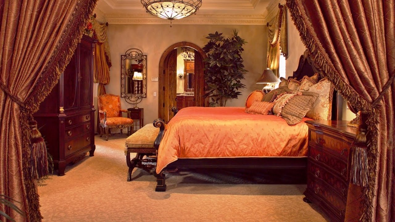 Impressive Mediterranean Master Bedroom Design Ideas