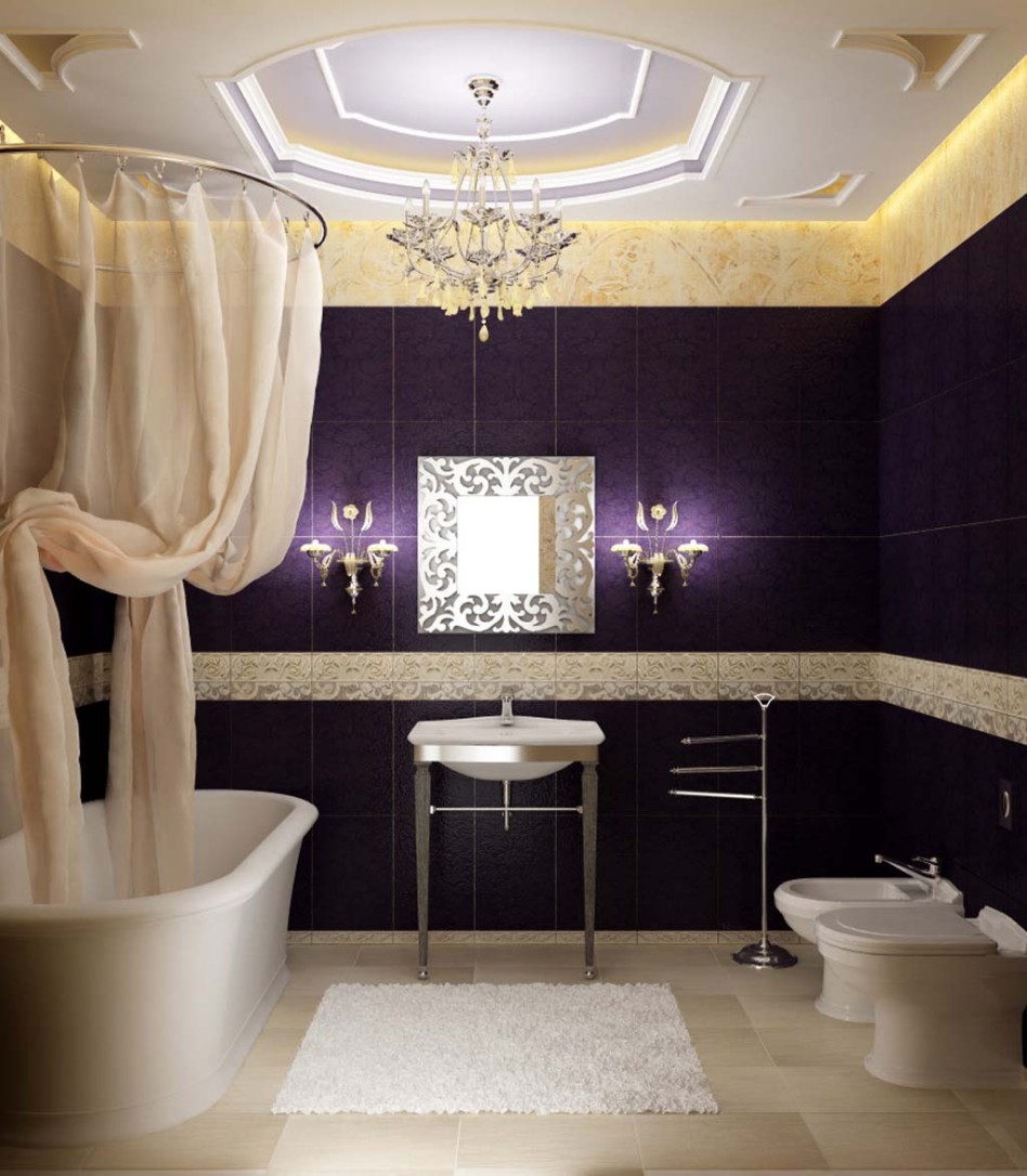 Modern Luxury Bathroom Decor Ideas For Apartment