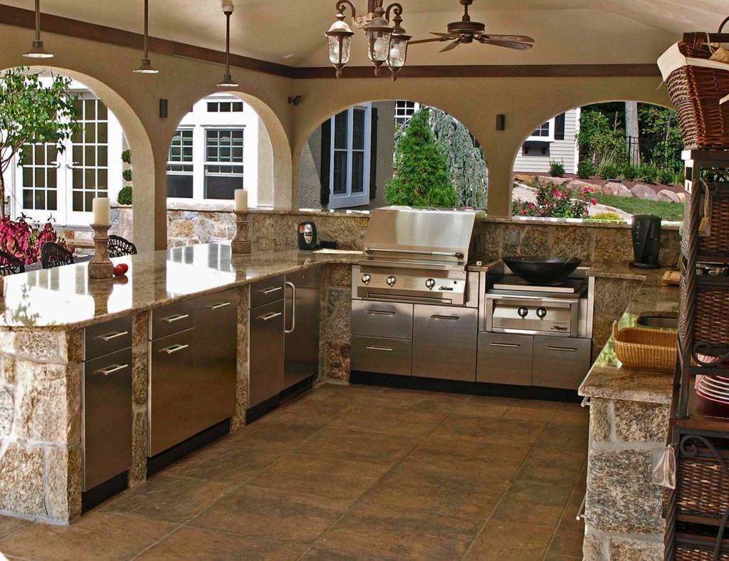 Stainless Steel Outdoor Kitchen Cabinets