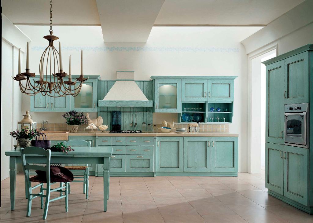Classic painted wood kitchen