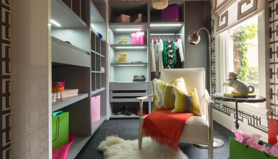 Eclectic Closet and Dressing Room