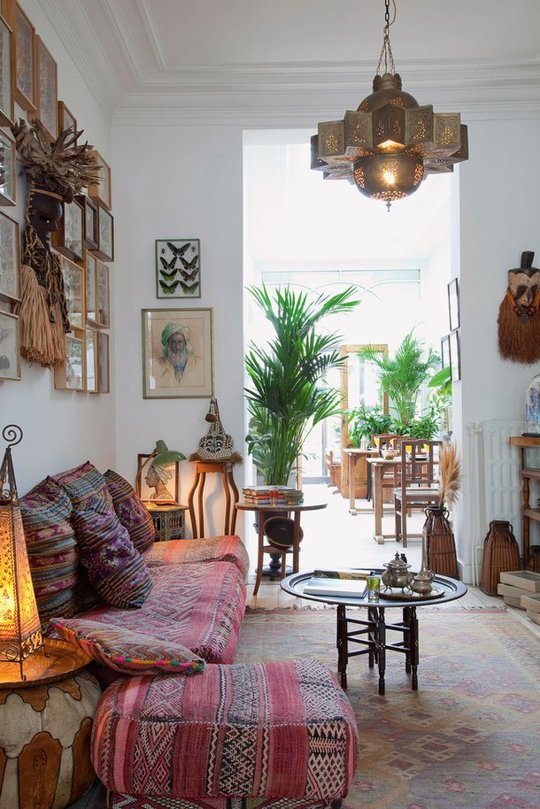 Gallery of Bohemian Living Rooms