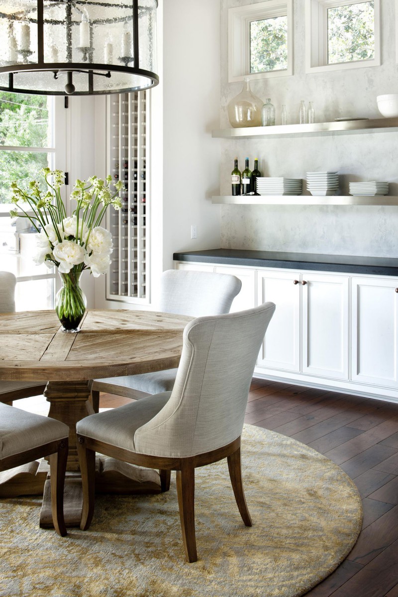 Modern Rustic Dining Room Table Design Inspiration