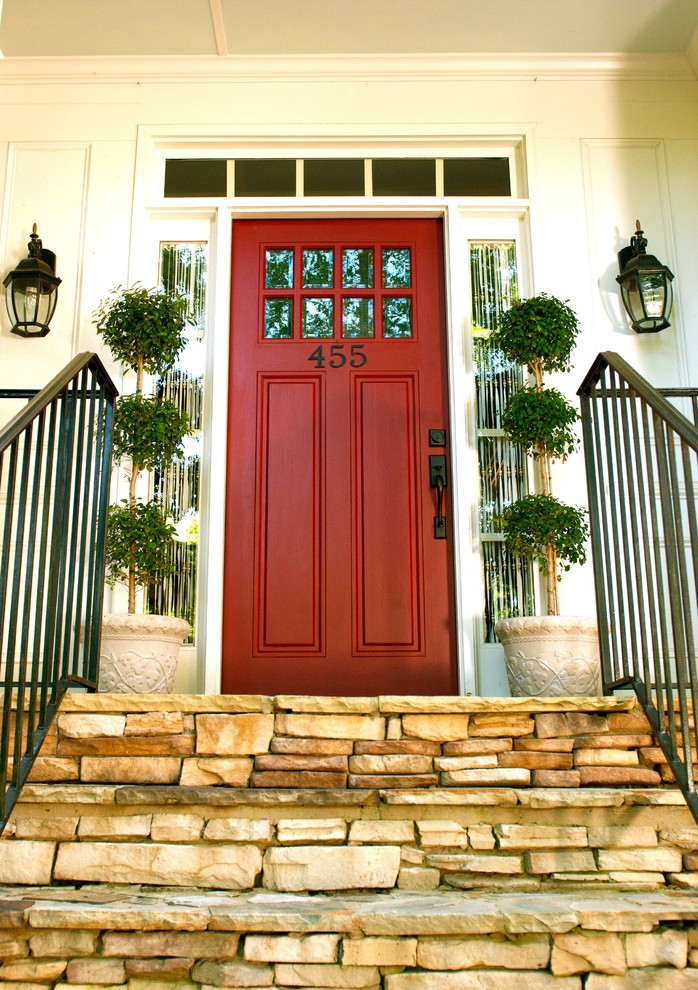 Pretty Entry Traditional design ideas for Front Doors With Side Panels Decor Ideas