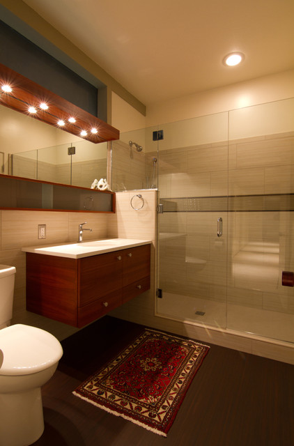 mid-century modern bathroom contemporary-bathroom