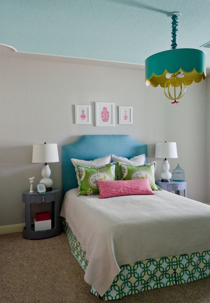 teenage-girl-bedroom-painting-ideas-contemporary-kids-with-a-asian-inspired