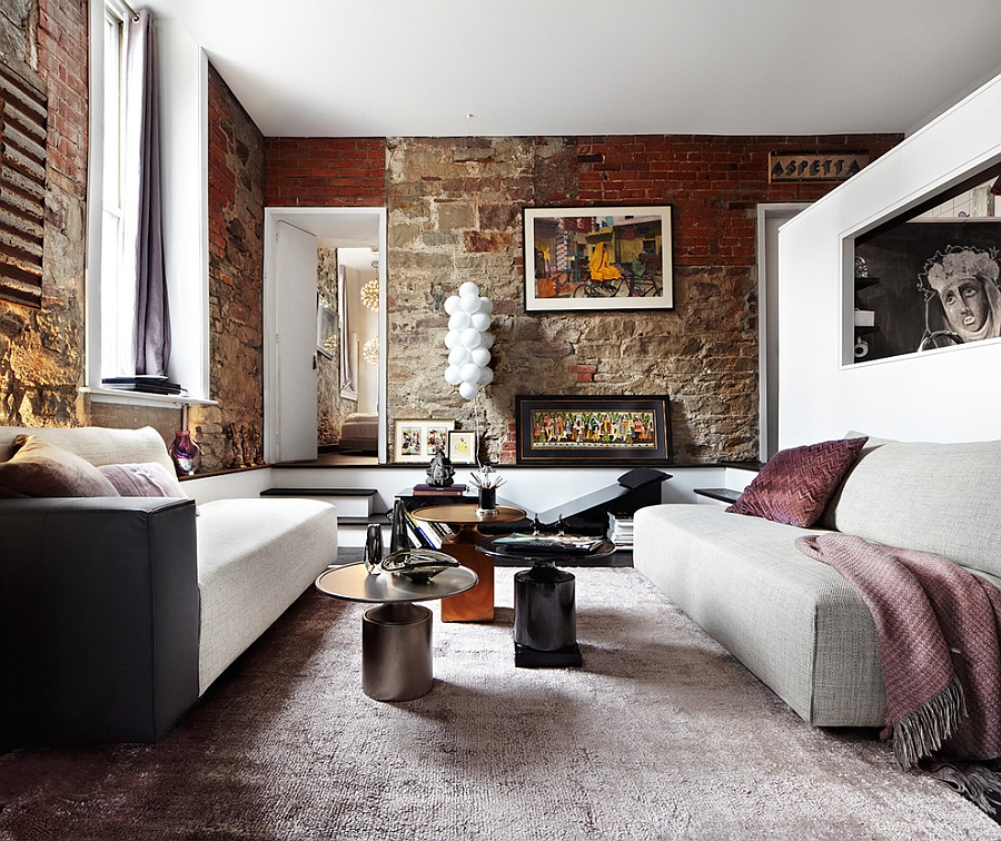 Living Room With Exposed Brick Wall (13)