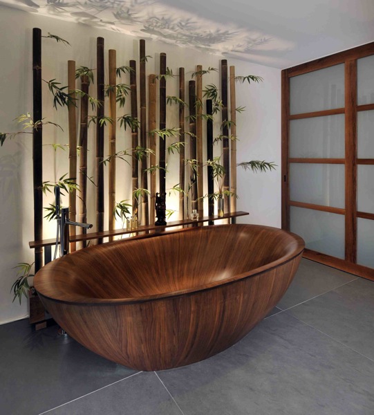 Amazing Bathrooms With Wooden Bathtub (19)