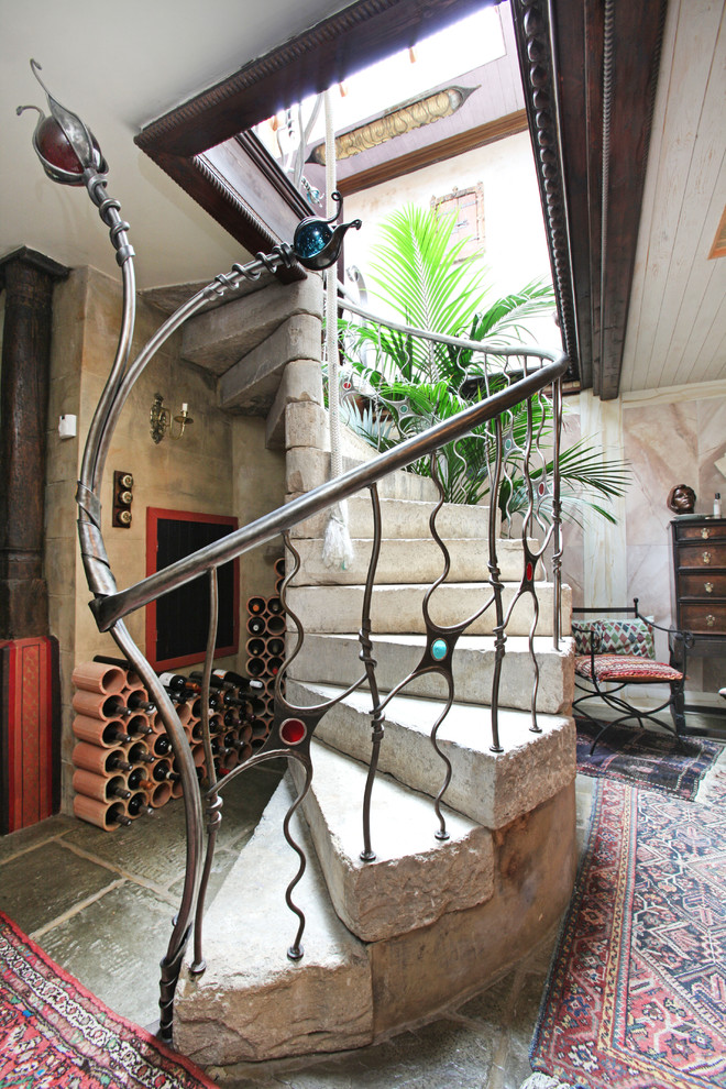 Mediterranean Staircase Design