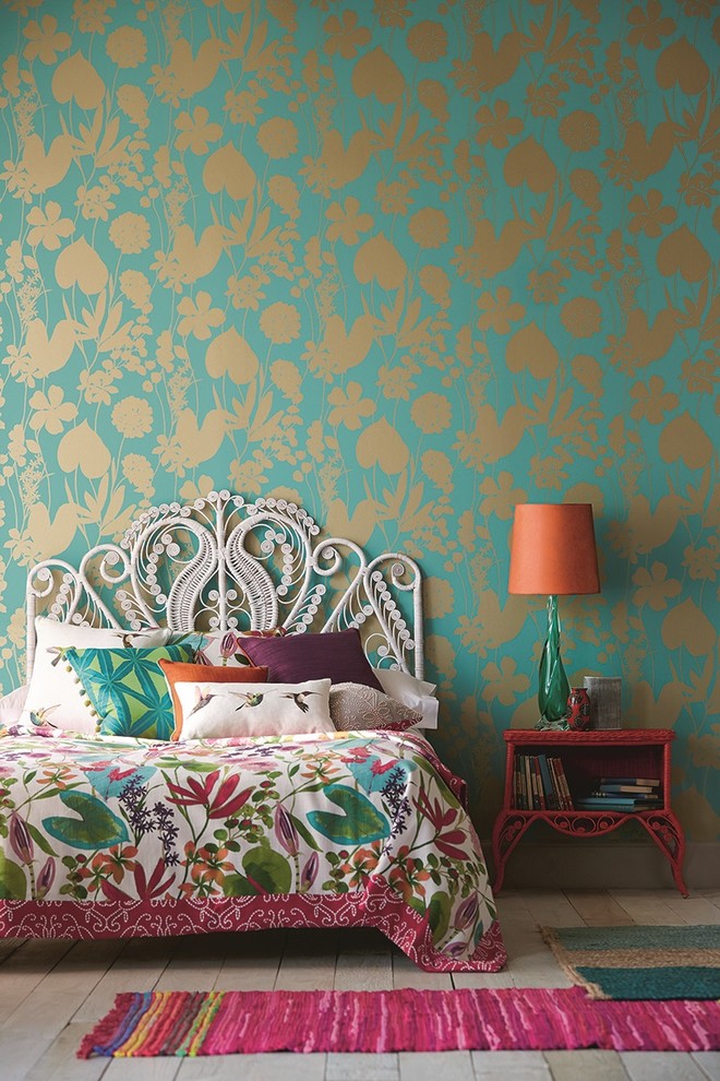 Tropical Bedroom Wallpaper
