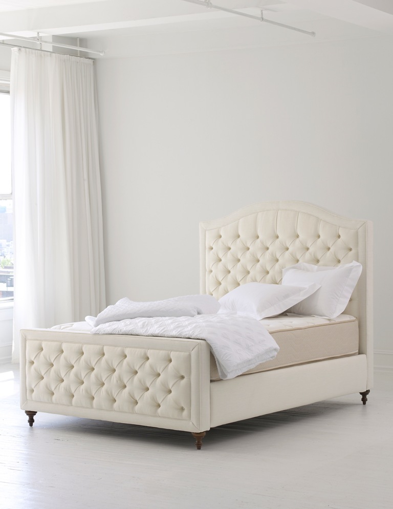 floral-white-tufted-headboard