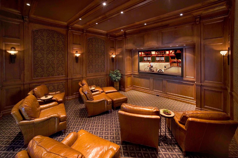 Traditional Home Theater Design