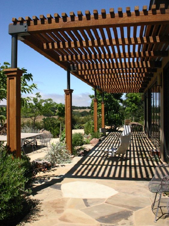 contemporary-long-wood-patio-design