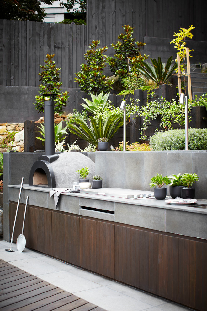 contemporary-patio-design-with-barbeque