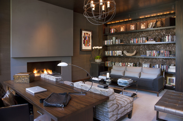 glamorous-contemporary-home-office